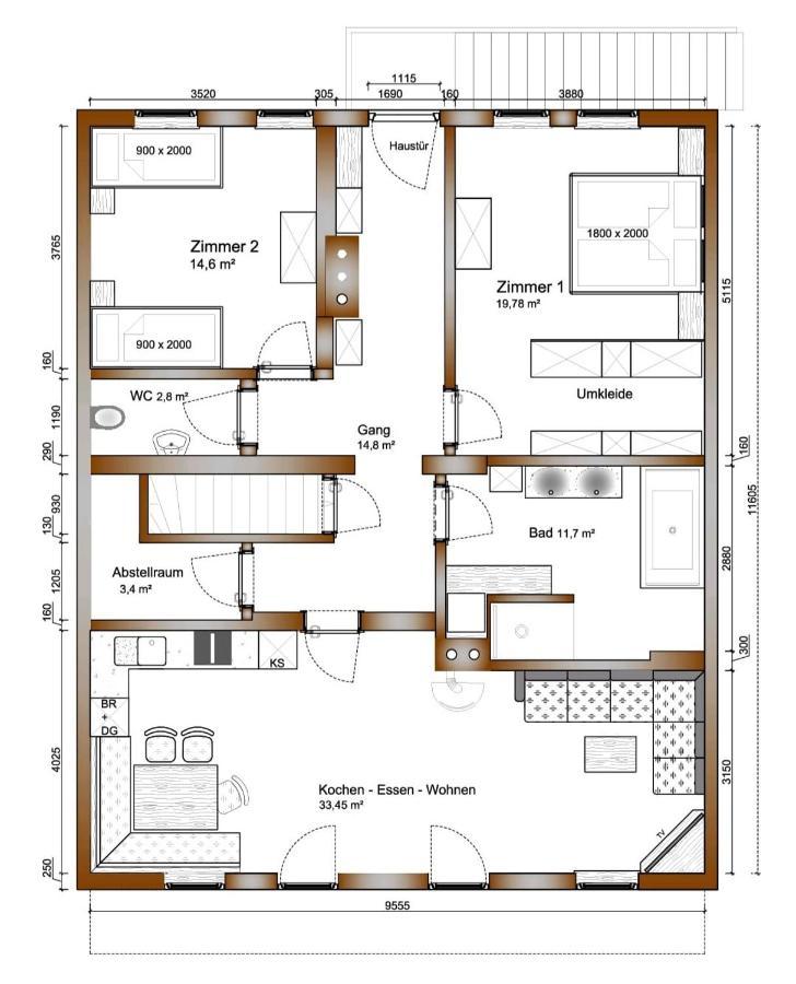 Ferien Am Sonnberg Apartment Unken Ngoại thất bức ảnh